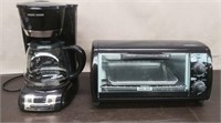 Black & Decker Coffee Pot & Toaster Oven-clean