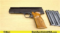S&W 41 .22 LR TARGET Pistol. Very Good. 5.5" Barre