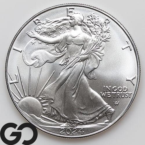 2024 American Silver Eagle, New Design, 1oz Silver