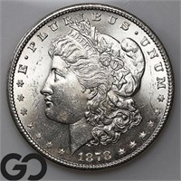 1878-S Morgan Dollar, Near Gem BU PL Bid: 300