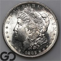 1882-S Morgan Dollar, Gem BU PL Bid: 300