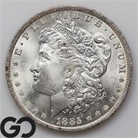 1885-O Morgan Silver Dollar, BU++ Bid: 65