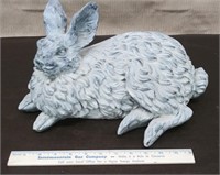 Fluffy Rabbit ( Plastic/Resin?) Yard Decor