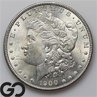 1900 Morgan Silver Dollar, BU++ Bid: 70