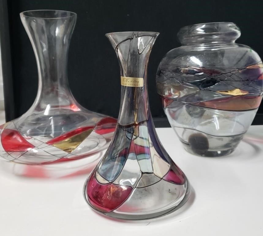MID-CENTURY GERMAN GLASS