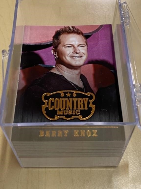 COUNTRY MUSIC COLLECTOR CARDS