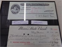 1879 Isdell Merc Cancelled check