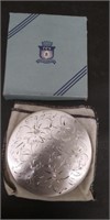Sterling Silver Rex Fifth Avenue Powder Compact
