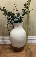 Large Vase w/ Greenery