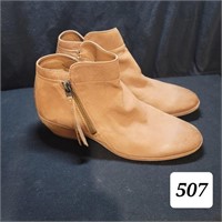 Sam Edelman Tan Booties Size 7.5