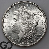 1879 Morgan Silver Dollar, BU+ Bid: 80