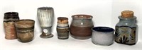 Hand Thrown Stoneware Pots & Jar