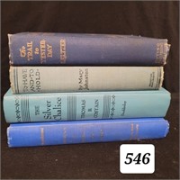 Old Blue Books Set Of 4