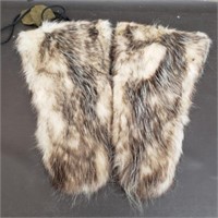 Pair of Vintage Fur Mittens.
