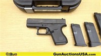 Glock 43 9X19 Pistol. Very Good. 3.25" Barrel. Shi