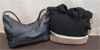 Pair of Nice The Sak Purses. Leather Hobo Style &