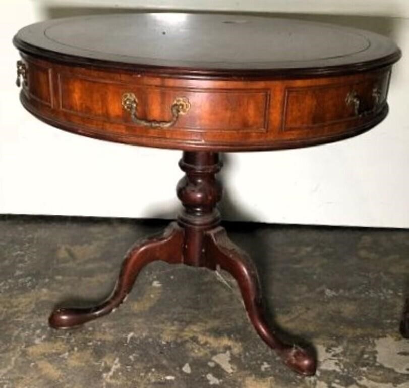 Century Furniture Round Drum Table with