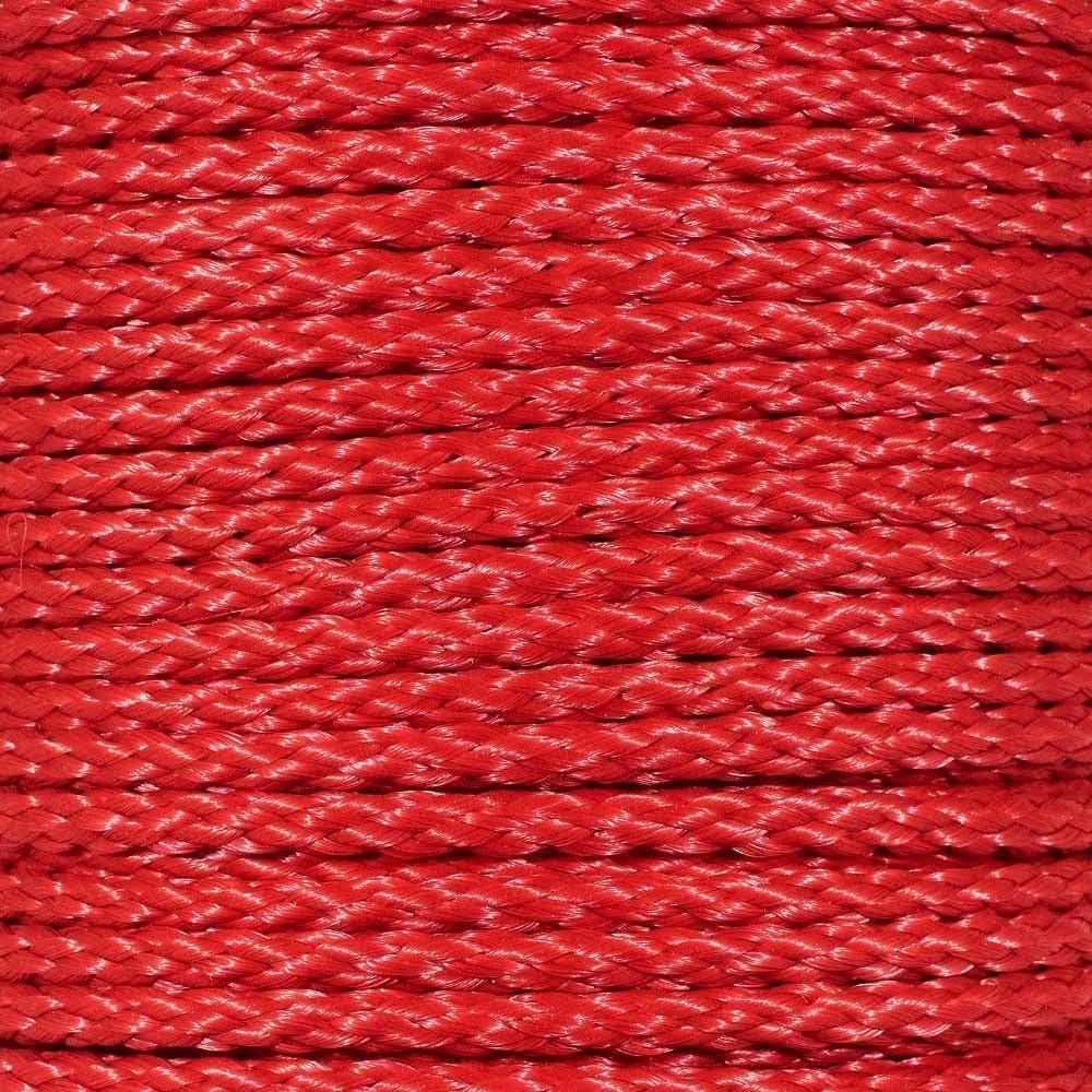 SEALED-Red Polypropylene Rope 3/8in, 500ft