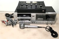 Fisher Stereo Cassette Deck, Realistic Mixer &
