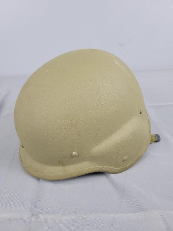 Vintage Metal Military Helmet