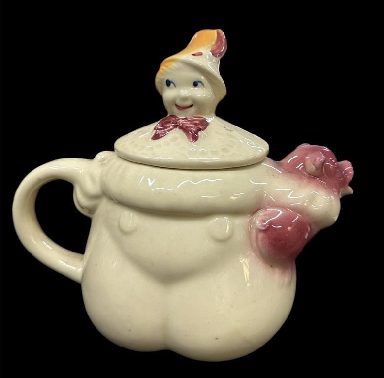 Shawnee Pottery Tom The Piper’s Son Teapot (See