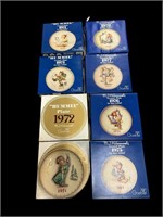 1971-1978 MJ Hummel 1st Edition Annual Plates