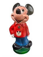 1970s Mickey Mouse Plastic Bank