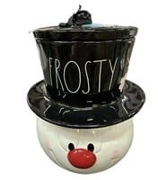 TAE DUNN FROSTY THE SNOWMAN COOKIE JAR