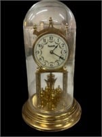 Forestville Anniversary Clock Brass