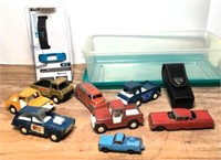 Vintage Metal Toy Cars, Activity Tracker & Swiss