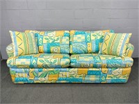 Upholstered Pull Out Sofa Bed - Queen