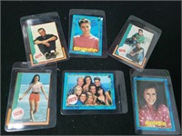 (6) 90210 BEVERLY HILLS TV SHOW CARDS