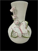 9 “ Capodimonte Vase Made in Italy