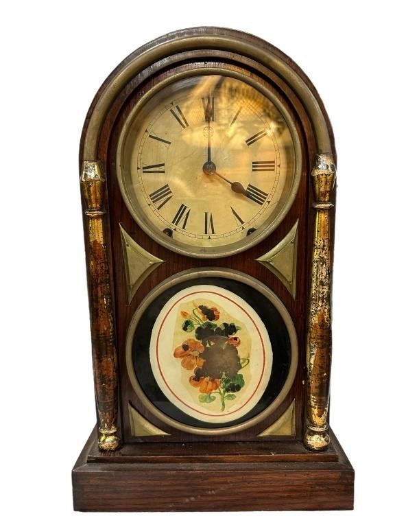 Vintage SCGR Clock W’ Key & Pendulum