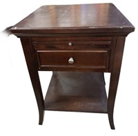 End Table w’ Writing Desk