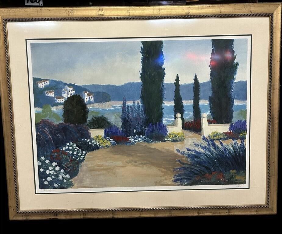 Signed Le Claire Framed Picture