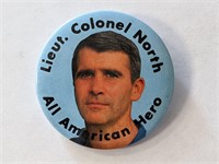 Lieut. Col. North All American Hero Pin