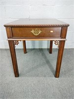 Hickory Chair - Mahogany One Drawer Side Table