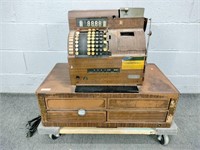 Vintage Ncr Circa 1953 Electric Cash Register