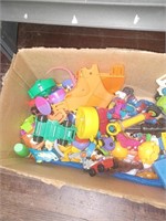 Box Lot of Various Kids Toys