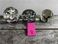 3 Paperweights