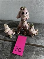 Pink Poodles On A Chain