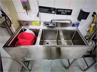 3 BAY SMALL SINK