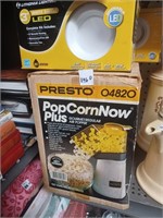 Pop Corn Maker Machine, LED Light Kit, Digital