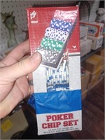 Poker Chips and Poker Chip Set