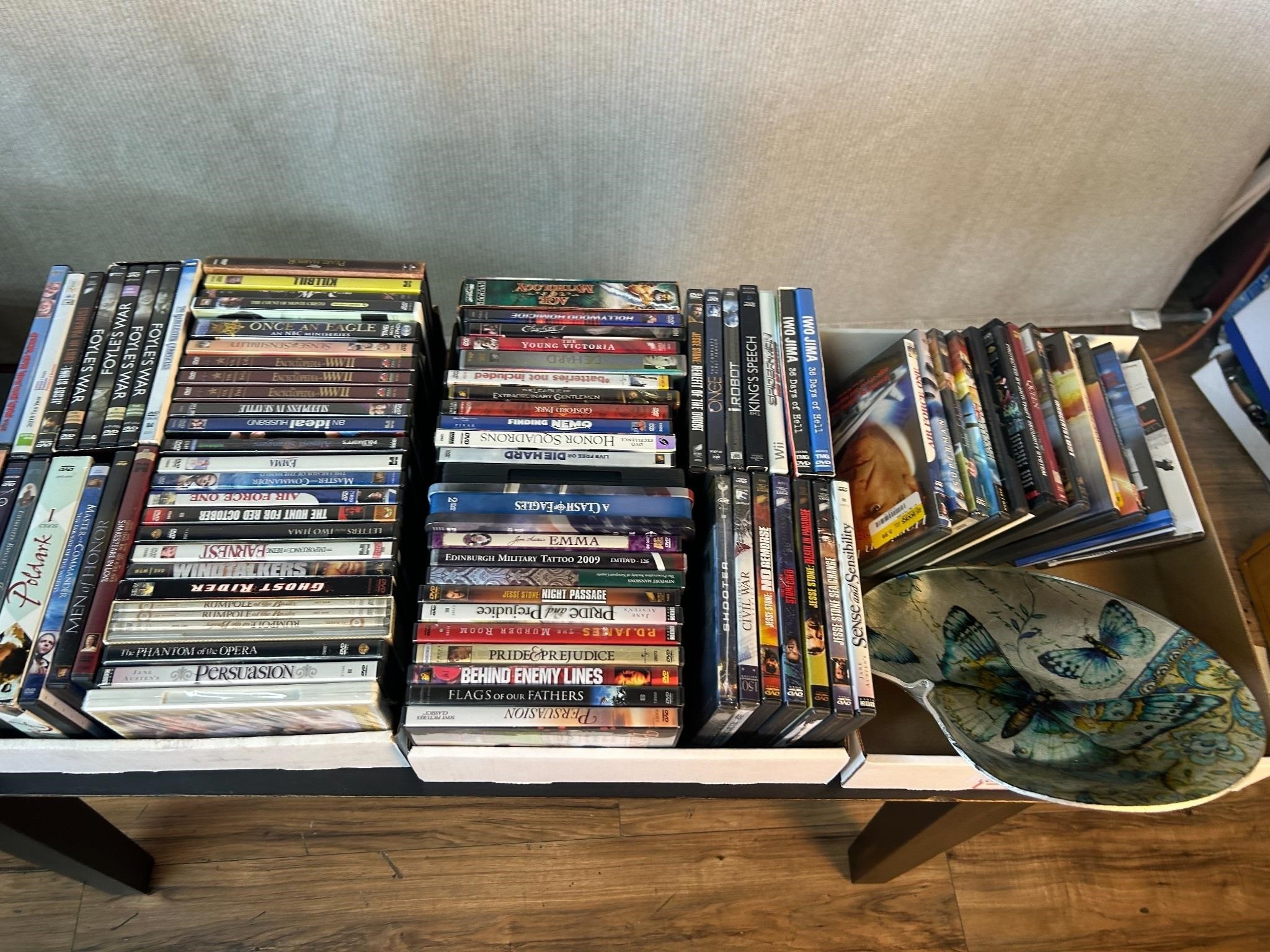 Butterfly Tray, DVD Collection