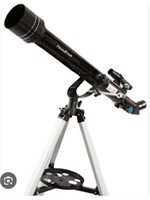 TwinStar 60mm Refractor Black Telescope