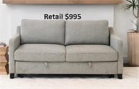 Marley Stain-Resistant Fabric Sleeper Sofa