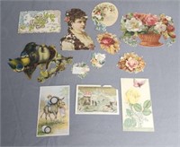 Victorian Trade Cards And Die-cuts