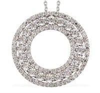 Round Brilliant 1.00 ct Lab Diamond Necklace